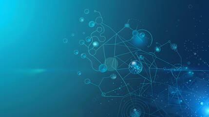 Obraz premium Health technology background vector image