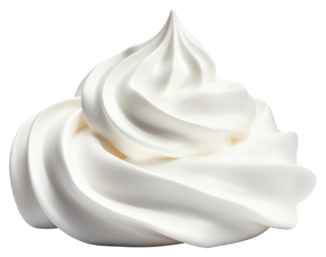 PNG Cream dessert whipped white. AI generated Image by rawpixel.