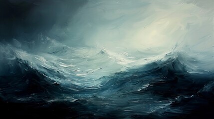 Ocean currents shaping the marine environment, carving paths through the deep blue expanse