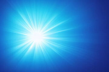 Fototapeta premium abstract blue sunburst pattern background for modern graphic design element. shining ray cartoon with colorful for website banner wallpaper and poster card decoration