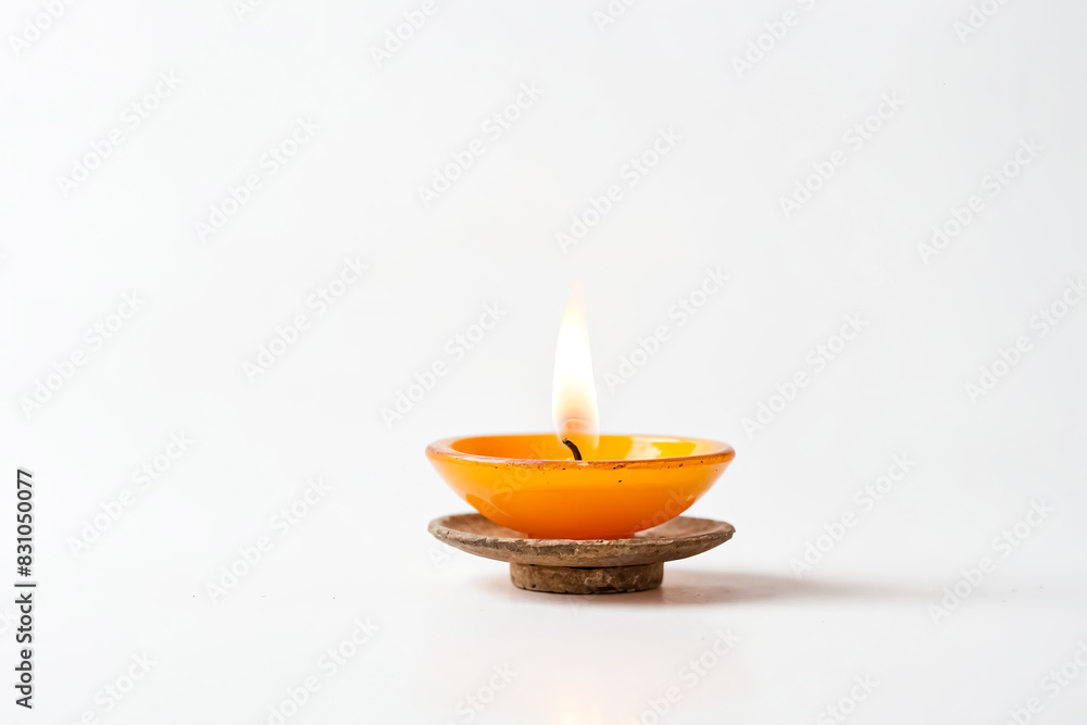 Poster Single Flame Candle