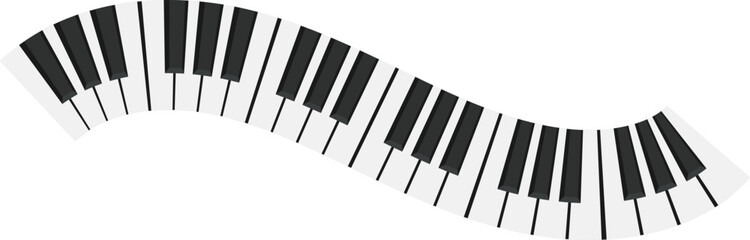 Fototapeta premium Piano Board Clipart