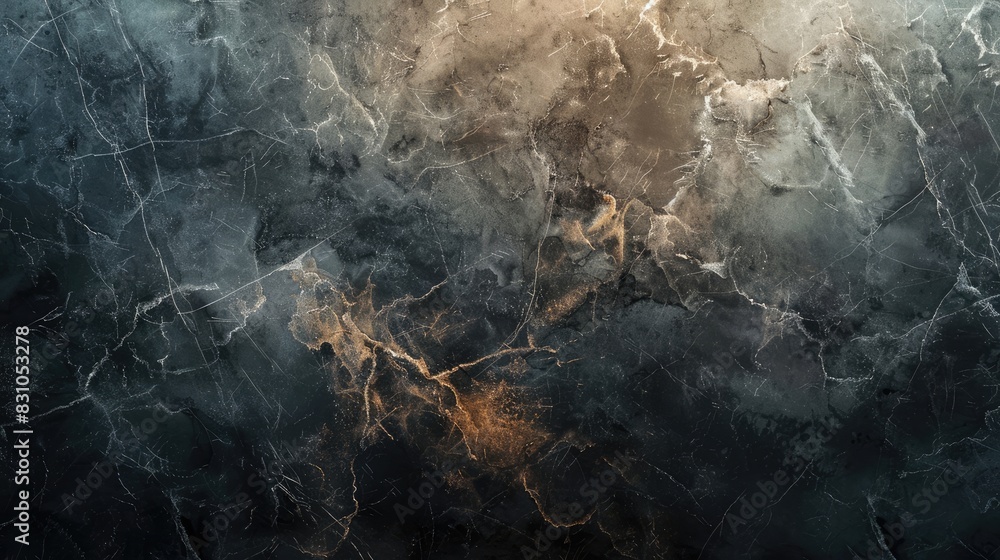 Poster background with a marble texture and stone design