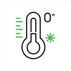 Cold vector icon