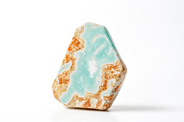 Green and Orange Agate Gemstone