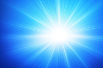 Obraz premium Vector abstract blue sunburst and ray wallpaper design. modern light ray sun art vintage backdrop texture background.