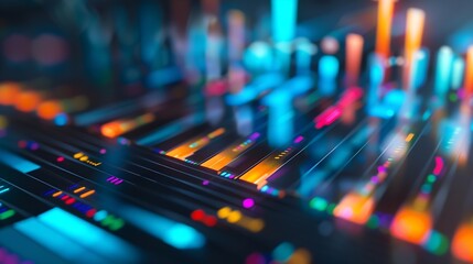 KPI key performance indicator business technology concept Business executives use business news metrics to measure success against planned targets Improving business process efficiency : Generative AI