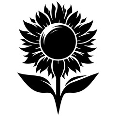 Sunflower Vector Illustration Perfect for Summer Designs and Floral Themes