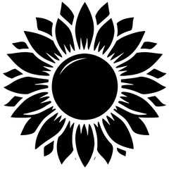 Sunflower Vector Illustration Perfect for Summer Designs and Floral Themes