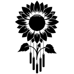 Sunflower Vector Illustration Perfect for Summer Designs and Floral Themes