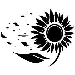 Sunflower Vector Illustration Perfect for Summer Designs and Floral Themes