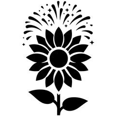 Sunflower Vector Illustration Perfect for Summer Designs and Floral Themes