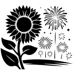 Sunflower Vector Illustration Perfect for Summer Designs and Floral Themes