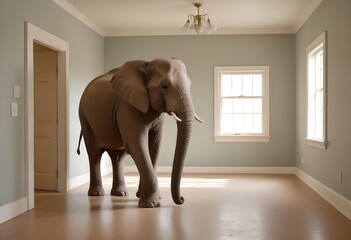 The elephant in the room, a difficult situation that people do not want to talk about.