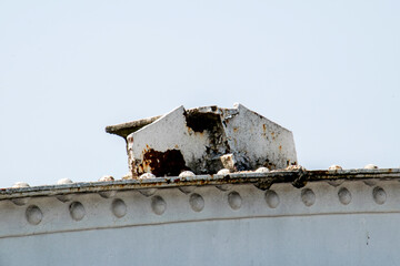 old abandoned factory
