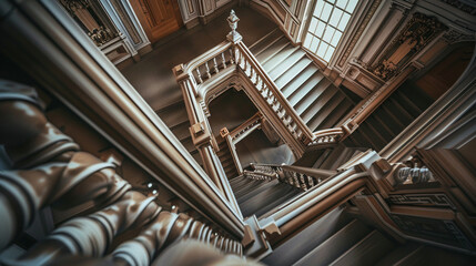 Ascend and Descend: Capturing the Majesty of Staircases