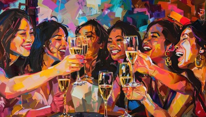 Fototapeta premium silhouette; crowd; flag; USA; American; patriotism; people; background; stars; stripes; national; shadow; unity;