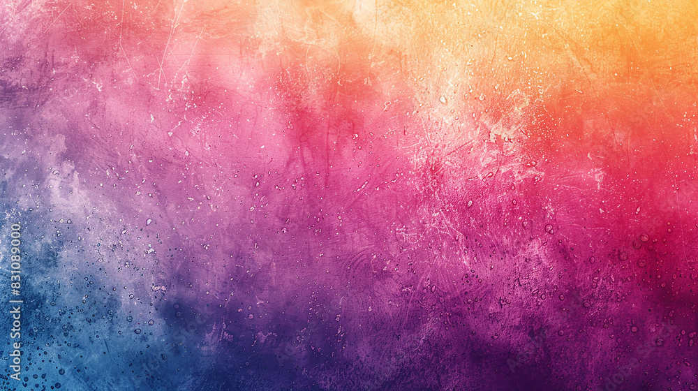 Poster Vibrant Abstract Background with Gradient Colors Textured Surface Multicolored Art Design