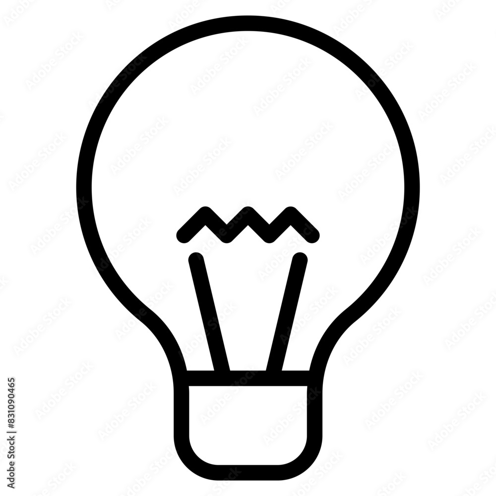 Canvas Prints light bulb