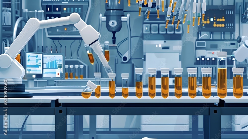 Poster robotic lab automation enhancing scientific processes and productivity