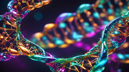 Molecular Abstract Representation: DNA and RNA in Genetics
