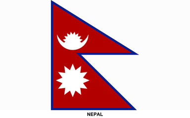 Flag of NEPAL, NEPAL national flag