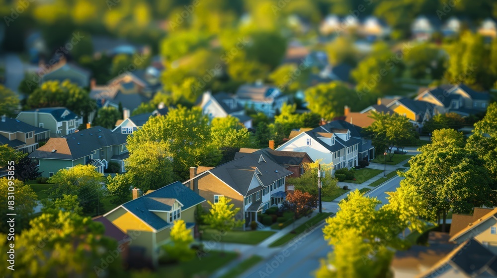Aufkleber create a visual aid explaining how to use real estate as a hedge against inflation. highlight strate