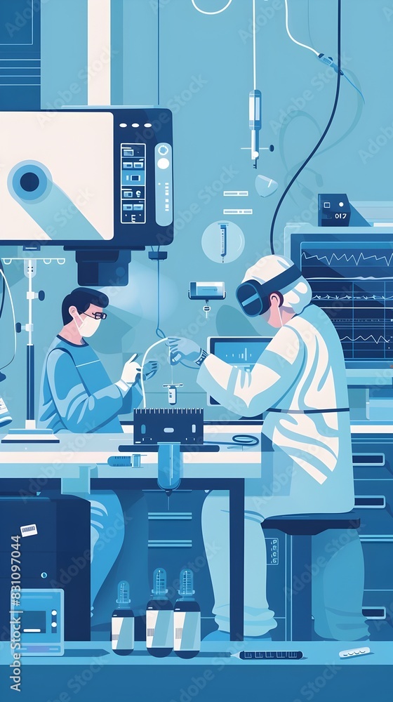 Poster innovative biomedical device design in advanced laboratory setting