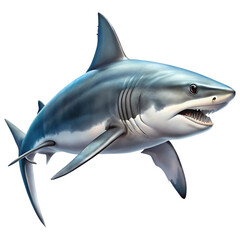 Obraz premium shark on transparent background