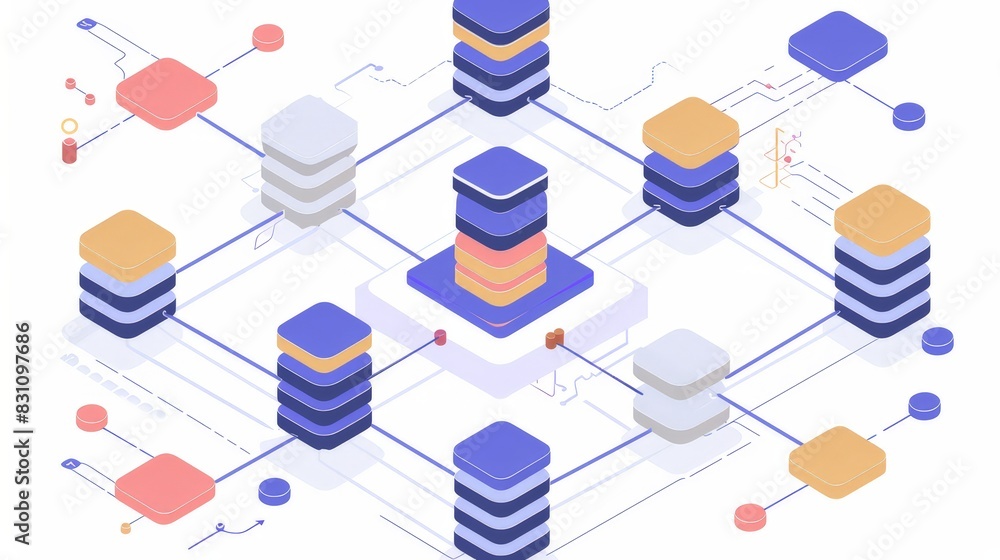 Poster create a visual representation of the different data modeling techniques, such as relational, dimens