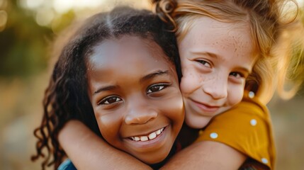Fototapeta premium Cultivating empathy, compassion, and social-emotional skills to promote positive relationships and conflict resolution.