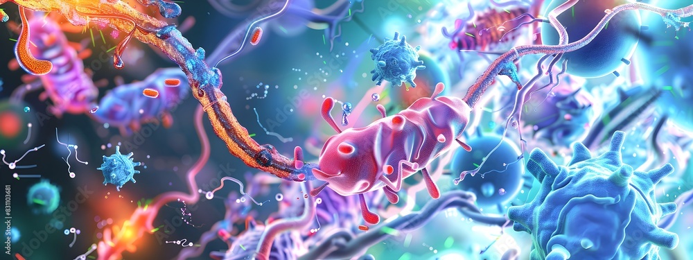 Poster cellular pioneers synthetic organisms engineered with new functions