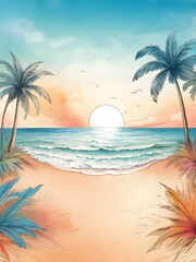 beach background 