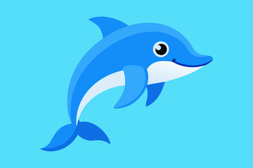 Obraz premium dolphin vector illustration