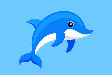 dolphin vector illustration