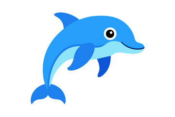 Fototapeta premium dolphin vector illustration