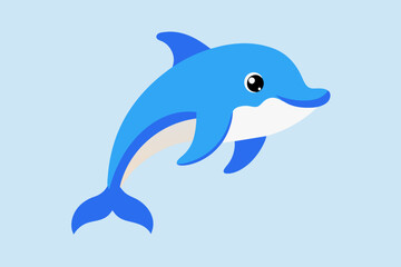 dolphin vector illustration