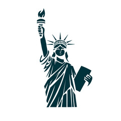 statue of liberty vector © DamarCanvas