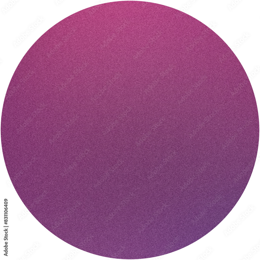 Poster textured purple circle with grainy overlay in highresolution on a transparent background