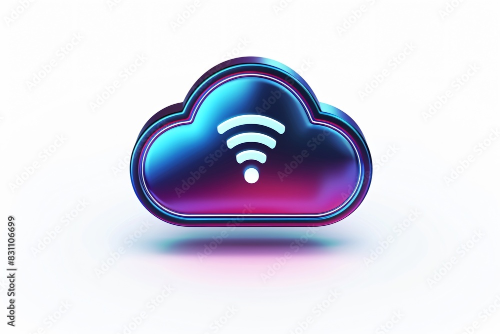 Poster macro cloud wifi image