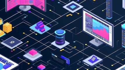 Design a visual guide to the data lifecycle, from data creation and collection to analysis and storage. Include key steps and best practices for each phase.