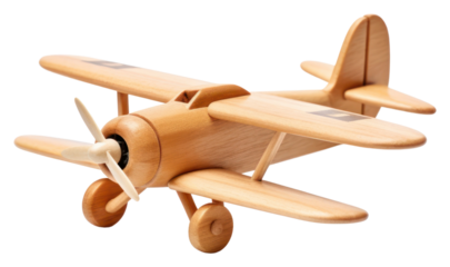 PNG Wooden plane toy airplane aircraft vehicle. 