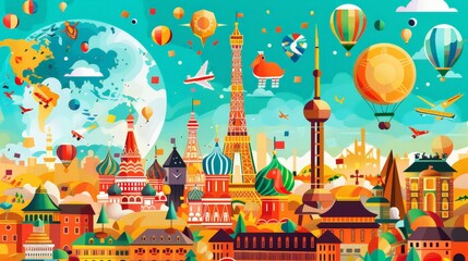 Design a visual guide to the major festivals and celebrations. Include cultural, religious, and historical events from various countries.