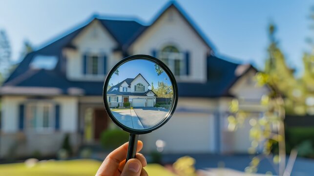 Design a visual guide to the home inspection process. Include common issues inspectors look for and the importance of addressing these issues before purchase.