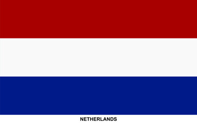 Fototapeta premium Flag of NETHERLANDS, NETHERLANDS national flag