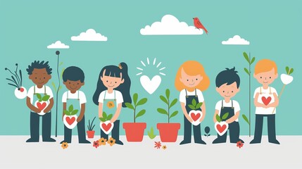 Design an infographic on the benefits of volunteering and community service. Highlight how it positively affects individuals and communities.