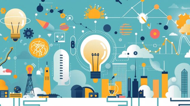 Design an infographic showcasing the achievements of young innovators and entrepreneurs. Highlight their projects, inventions, and impact on society.