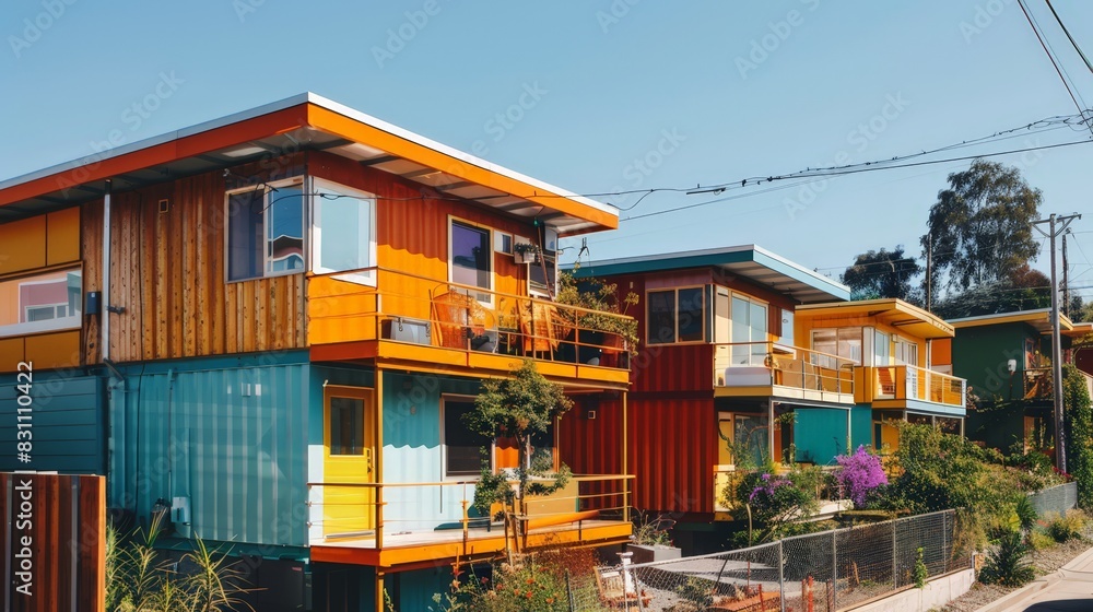 Poster discussing the social responsibility of architects in addressing issues like affordable housing and 