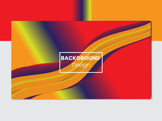 Fototapeta premium Colorful Fluid Background Design Layout 