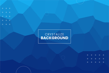 Abstract colorful crystallized background wallpaper, geometric, polygon and triangle-shaped mosaic background, perfect use for business promotion on posters, flyers, and invitation cards